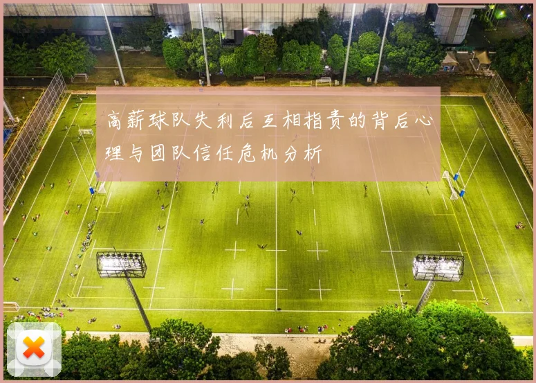 高薪球队失利后互相指责的背后心理与团队信任危机分析